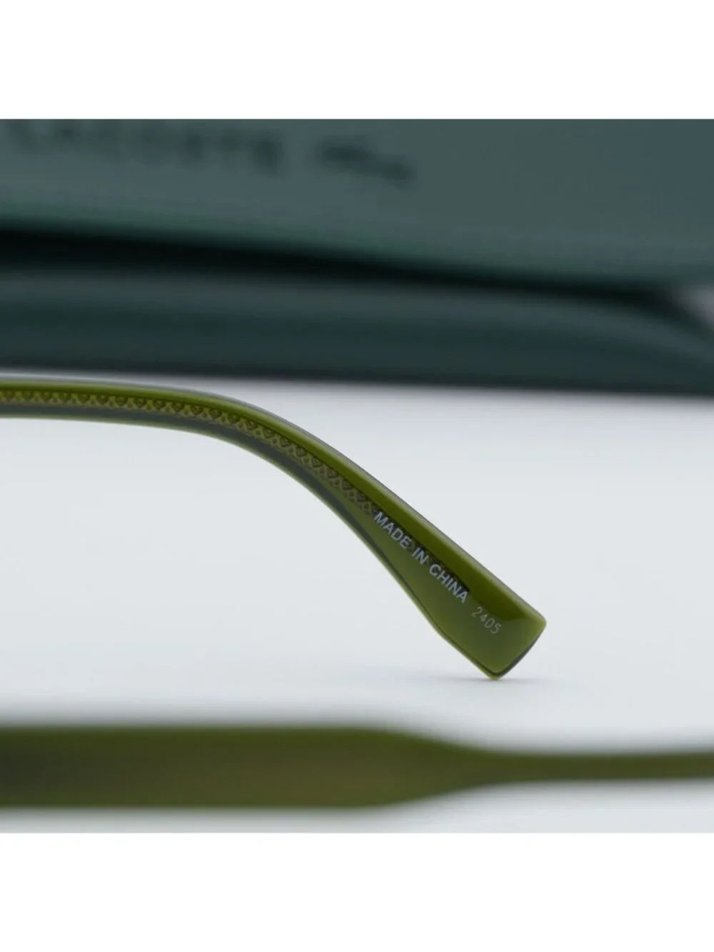 Lacoste L2962 275 Square Eyeglasses 54mm - Khaki Green